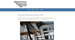 Desktop Screenshot of kinsmendiving.com