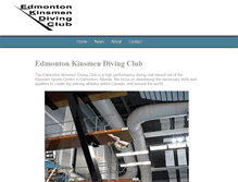 Tablet Screenshot of kinsmendiving.com